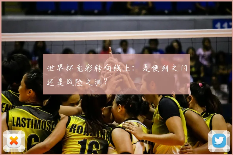 世界杯竞彩转向线上：是便利之门还是风险之渊？