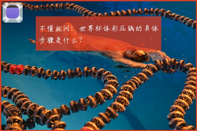 不懂就问：世界杯体彩压钱的具体步骤是什么？