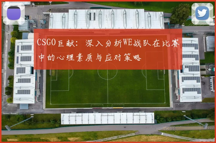 CSGO巨献:深入分析WE战队在比赛中的心理素质与应对策略